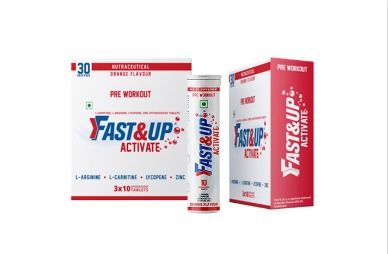 Fast&up Activate - Pack Of 3 Tubes - Orange Flavour