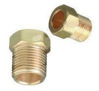 Hex Head Brass Gas Nut Size: Customizable