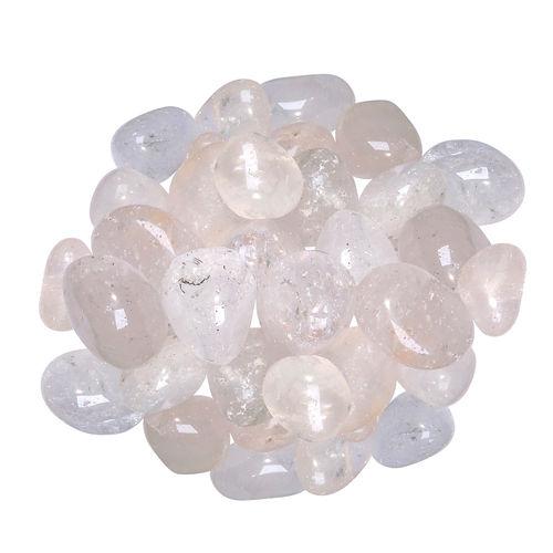 Natural Clear Quartz Tumble Stone For All Chakra Stones