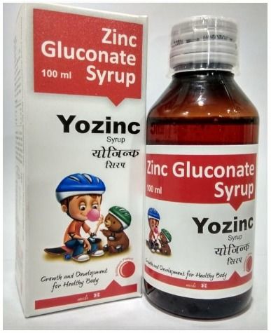 Zinc Gluconate Syrup - Essential Mineral Supplement for Immune Support | Promotes Healthy Metabolism, Improves Skin Health, Easy-to-Consume Liquid Form