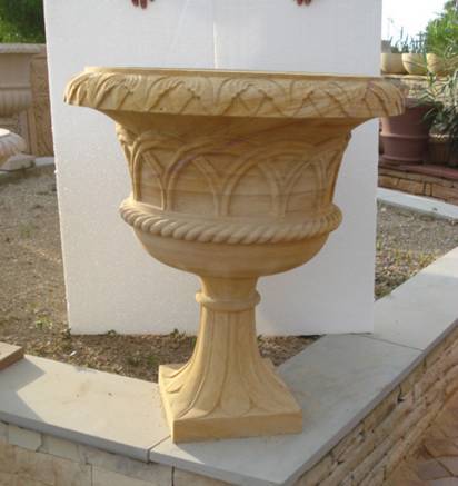 Durable Attractive Sandstone Planters