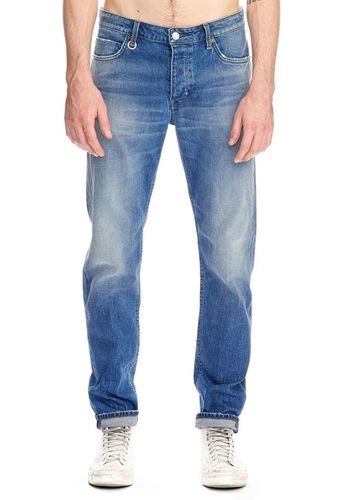 No Fade Mens Blue Color Denim Jeans