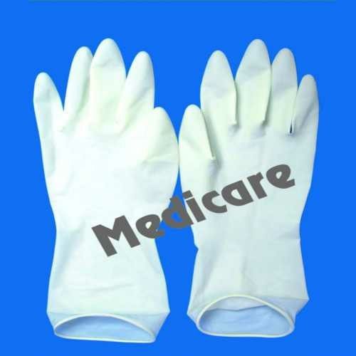 White Soft Texture Surgical Gloves