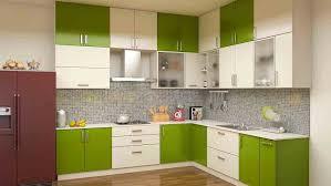 L Shape Customized Modular Kitchen