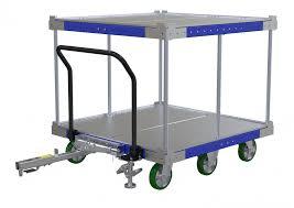 Strong Mild Steel Industrial Trolley