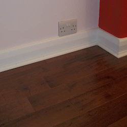 Green Solid Wood Skirting Boards