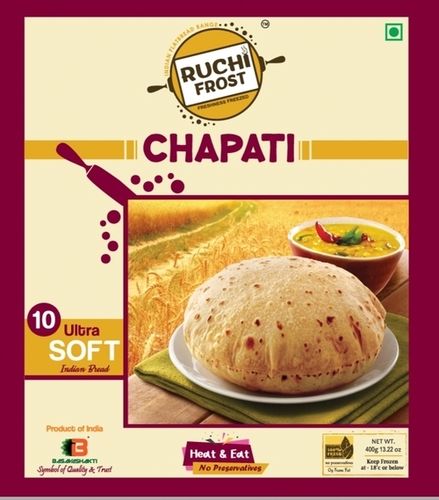 Ultra Soft Indian Frozen Chapati