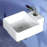 Bathrooms Sinks White Color Ceramic Wash Basin