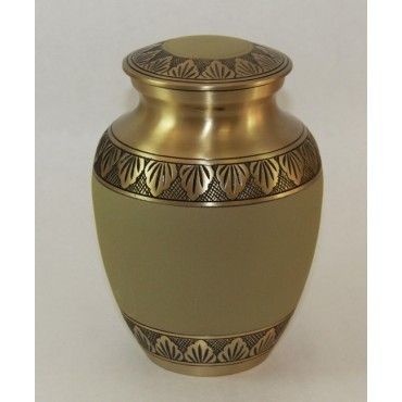 Golden Home Decor Handcrafted Urns