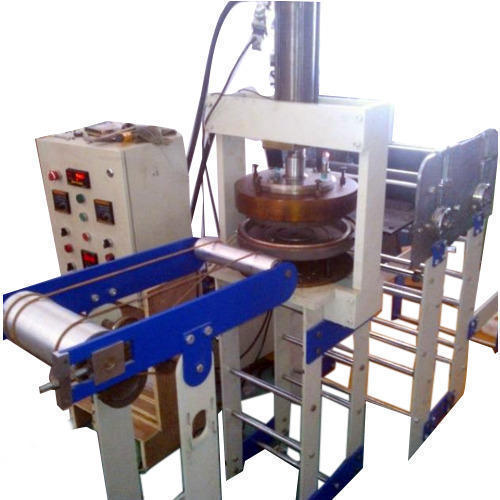 Paper Plate Making Machine - High-Performance, PLC Control System, Durable Raw Material Quality | Ideal for Shaping, Cutting, and Finishing Paper Plates