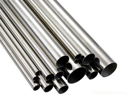 Silver Seamless Stainless Steel Pipes