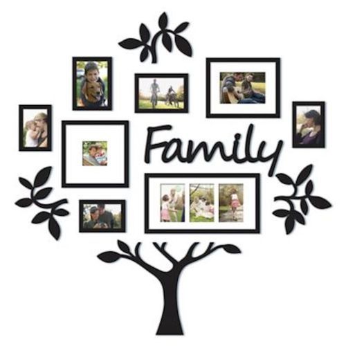 Black And White Tree Type Family Photo Frame