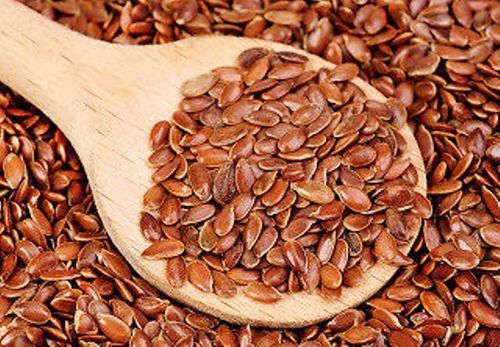 Brown Common Flax Seeds