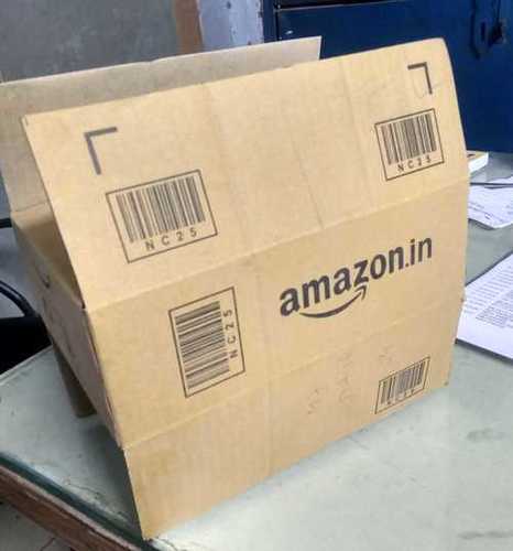 Corrugated Packaging Printed Boxes - Rigid Cardboard Paper, Customized Sizes , Durable Opaque Brown Design