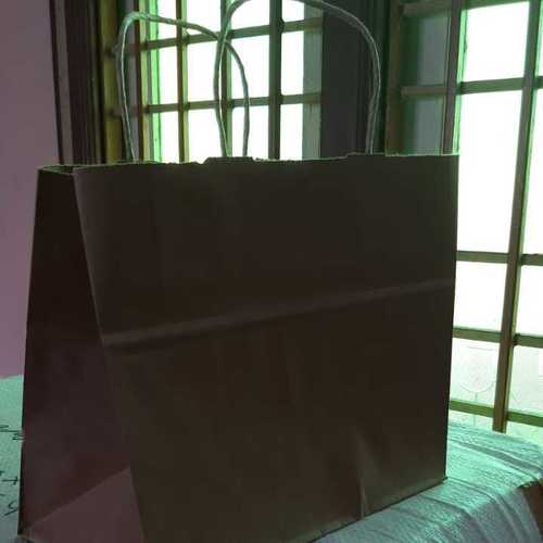 Black Natural Kraft Paper Bakery Bags