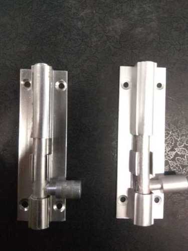 दरवाजे और खिड़की की फिटिंग के लिए सिल्वर एल्यूमीनियम टॉवर बोल्ट