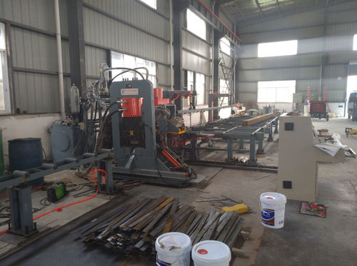 CNC Channel Steel and Band Steel Punching and Shearing Line