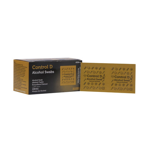 Rectangle Control D Alcohol Swabs