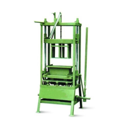 manual concrete block making machine