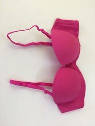 Cotton Pink Foam Bra For Women