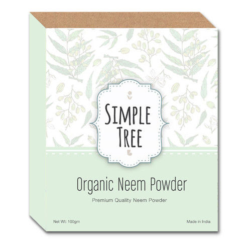 Premium Quaity 100% Natural Simple Tree Organic Neem Powder 100g Pack