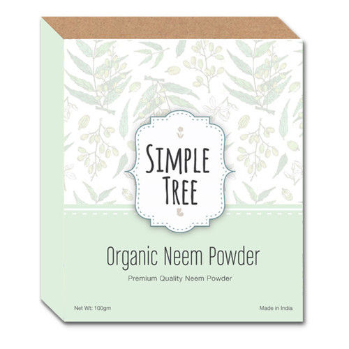 Premium Quaity 100% Natural Simple Tree Organic Neem Powder 100G Pack Ingredients: Herbs