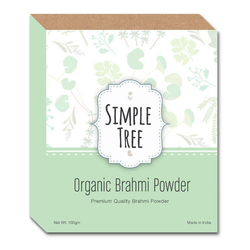 Premium Qualit 100% Natural Simple Tree Brahmi Powder 100g Pack
