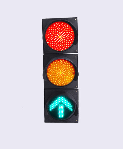 Red, Amber And Green Traffic Signal