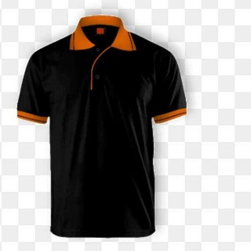 Men Collar Cotton T Shirts Age Group: 18-30