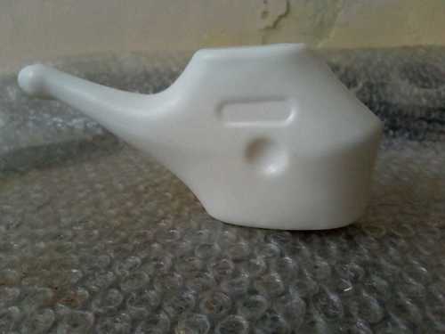 Plastic Neti Pot White