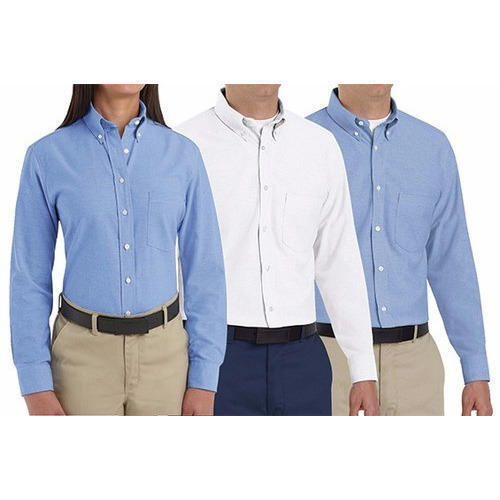 Full Sleeve Corporate Shirt Chest Size: Customized