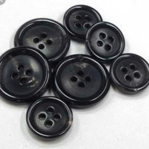 Pants Plastic Round Buttons