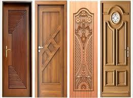 Various Colors Are Available Single Panel Teak Doors