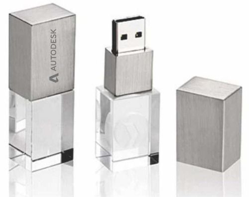 External Crystal Usb Pen Drive