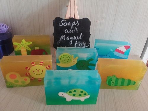 Kids Soaps With Toy Inside Ingredients: Herbal