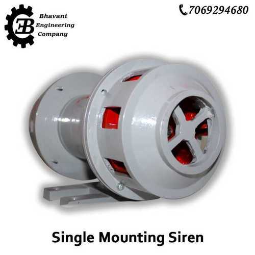 Single Mounting Siren For Industrial Use