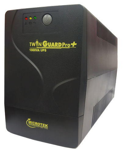 Black Twin Guard Pro 1000Va Ups (Microtek)