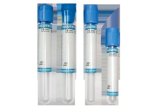 Vacuum Blood Collection Tubes Sodium Citrate 3.2%