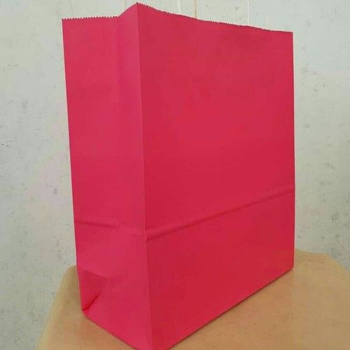 Red Eco Friendly Shopping Paper Bag