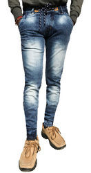 Blue Jogger Jeans For Men