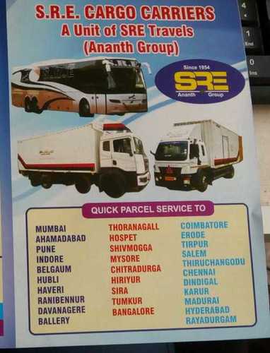 Regular Parcel Booking Services By SRE Cargo Carriers