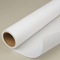 White Butter Paper - 18-40 GSM, 12x17 Inches | Waterproof Food Wrapping Paper, Durable White Paper Material, 50 Inch Roll Length