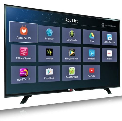 Black 102Cm (40 Inch) Smart Full Hd Led Tv Pxl40S