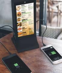 Water Proof Digital Menu With Charger