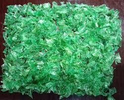 Green Blue Clear Wash Pet Flakes Scrap