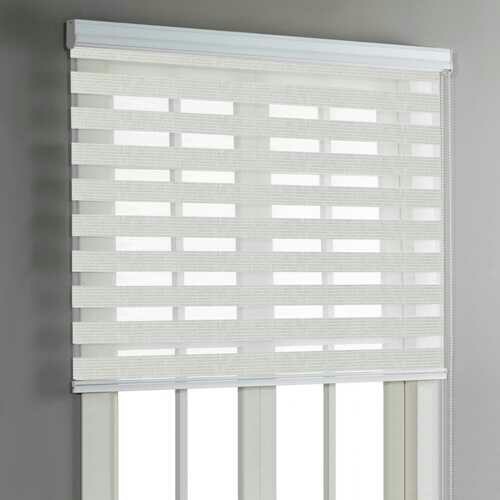 White Window Roller Blind Design: Modern