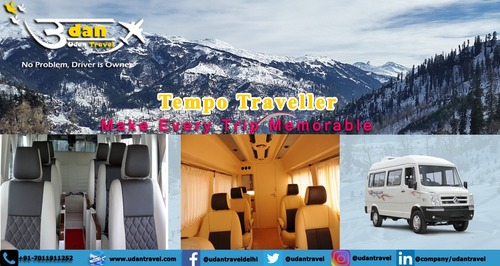 Tempo Traveller Services By Udan Travel