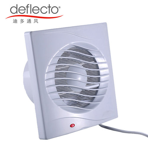 White ABS Exhaust Fan For Kitchen and Bathroom Wall Window