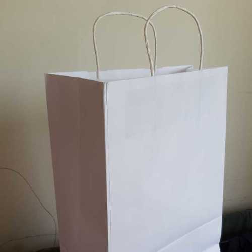 White Paper Shopping Bag