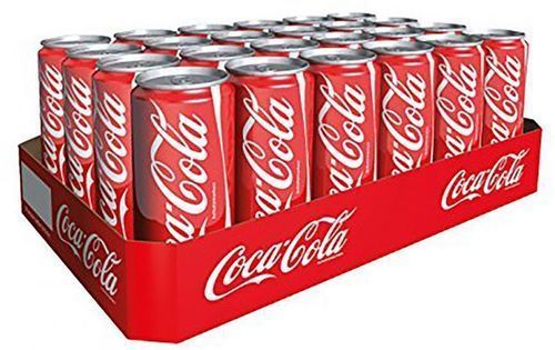  कोका कोला सॉफ्ट ड्रिंक्स कैन (330 मिली) 